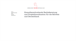 Desktop Screenshot of grenzenlos-recht.com
